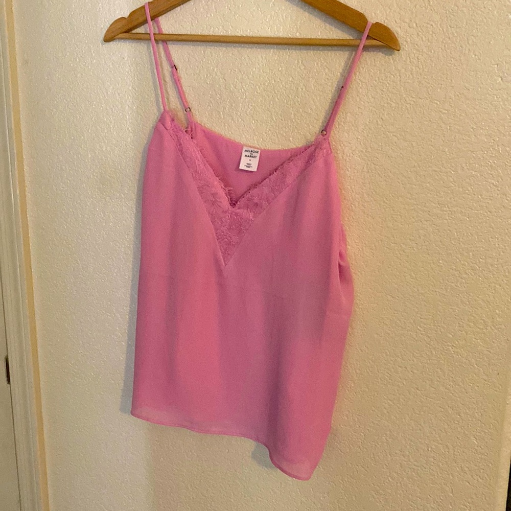 NWT!  Pink camisole tank top size M